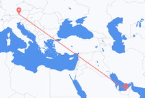 Flyg från Abu Dhabi till Salzburg