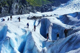 Privat helgedagstur til Folgefonna isbreen med blå ishike fra Bergen