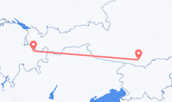 Train tickets from Klagenfurt to Klosters-Serneus