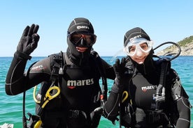 Diving Baptism at Sea