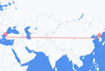 Vuelos de Seúl a Esmirna