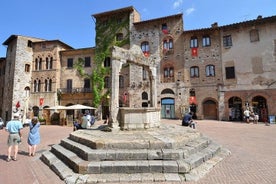 Viagem privada de um dia em Montecatini para Chianti e San Gimignano