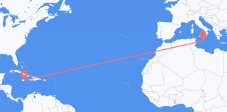 Jamaica to Malta