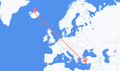 Flyreiser fra Antalya til Akureyri