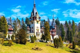 Castelo de Peles, castelo de Drácula e cidade medieval de Brasov em um dia