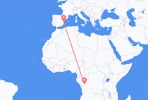 Kinshasa to Valencia
