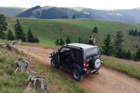 東カルパチア山脈での半日4 x 4ツアー