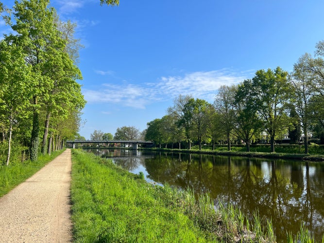 Photo of Path next to the Dortmund–Ems Canal in Lingen, germany