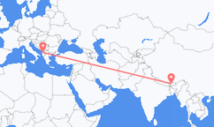 Paro to Tirana