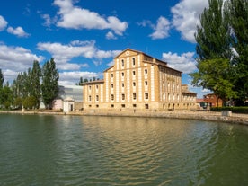 Photo of the Cathedral of Oviedo, Spain, was founded by King Fruela I of Asturias in 781 AD and is located in the Alfonso II square.