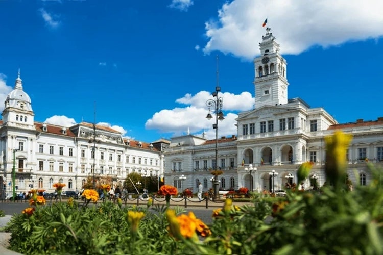 photo of view of Arad,Romania.