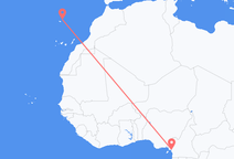 Flyg från Douala till Porto Santo