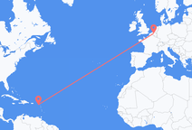 Vuelos de Isla de San Cristóbal a Bruselas