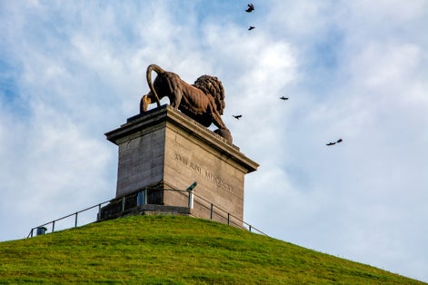 photo of view of Lion's Mound, Braine-l'Alleud, Belgium.