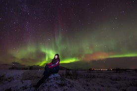 A caccia dell'aurora boreale a Lofoten, con fotografo