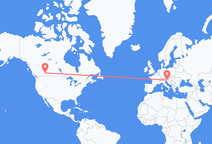 Flights from Calgary to Ljubljana