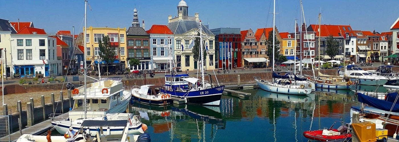 photo of view of Vlissingen marina, Vlissingen, the Netherlands.