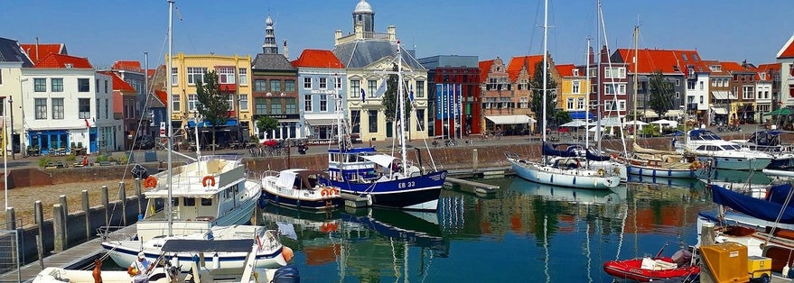 photo of view of Vlissingen marina, Vlissingen, the Netherlands.