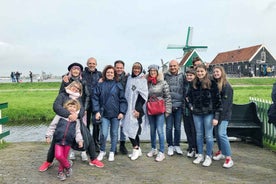 Zaanse Schans vindmyllur 4-tíma ferð á ítölsku