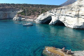 Omgång Milos och Poliegos All-inclusive snorkling och kryssning