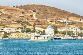 Transfert privé en hélicoptère de Santorin à Antiparos