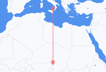 N Djamena to Catania