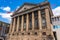 Facade of the Pergammonmuseum in Berlin. The Pergammon Museum holds a world exhibition of Greek, Roman, Babilonian and Oriental art.