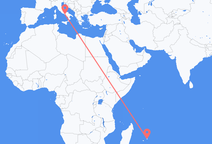 Mauritius Island to Naples