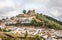 photo of over Cortegana town and Castillo de Cortegana in province of Huelva, Andalusia, Spain.