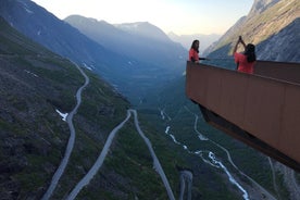 Excursões terrestres privadas Ålesund Trollstigen-Trollroad em grupos pequenos (1-4)