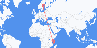les Comores pour la Suède