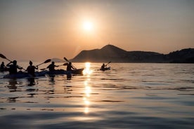 Kayak De Mer Au Coucher Du Soleil Et Dégustation De Vins À Dubrovnik