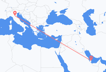 Doha to Bologna