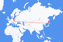 Sapporo to Bratislava