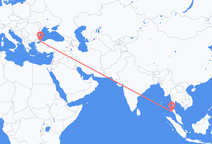 Flyg från Phuket City till Istanbul