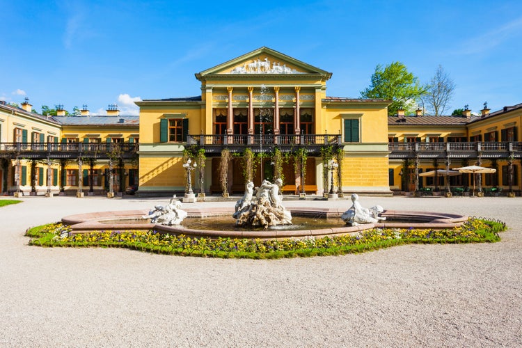 photo of view of Kaiservilla in Bad Ischl, Austria.