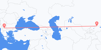 Kyrgyzstan to North Macedonia