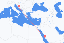 Flyrejser fra Jeddah til Split