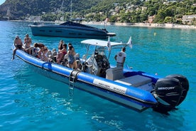 Tour in barca alle Grotte di Monaco Mala e alla Baia di Villefranche