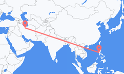 Tehran to Angeles