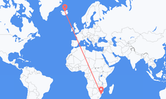 Flights from Maputo to Akureyri
