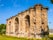 photo of Porte Mars, an ancient Roman triumphal arch in Reims, France.