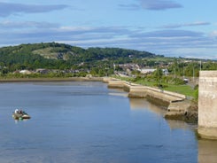 Photo of aerial view of Rhyl in Wales.