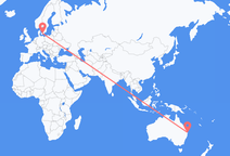 골드 코스트 출발, 코펜하겐 도착 항공편