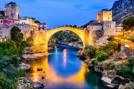 Frá Dubrovnik: Dagsferð til Mostar og Kravica-fossanna