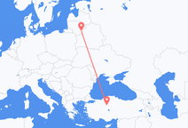 Ankara to Vilnius
