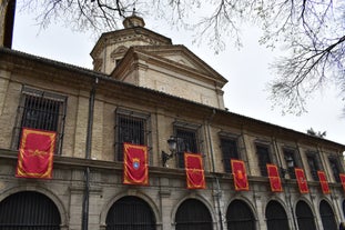 The Puerta del Sol square is the main public space in Madrid. In the middle of the square is located the office of the President of the Community of Madrid.