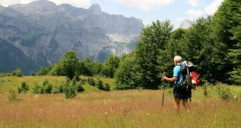 Hiking in the Albanian Alps