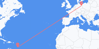 Flüge aus St. Vincent und den Grenadinen nach Deutschland