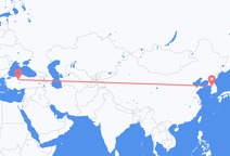 Flyreiser fra Seoul, til Ankara